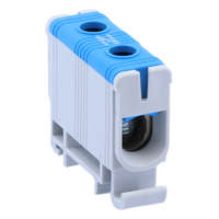 Tracon Electric Tracon FLEAL-50/1K Főáramköri leágazó kapocs, sínre szerelhető, kék 6-50mm2, max. 800VAC, max.160A