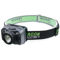 Tracon Electric Tracon HL300B Fejlámpa, akkumulátoros, mozgásérzékelős kapcsolással 10 W, 600 lm, 5 h, 3,7 V, 1800 mAh, Li-Po