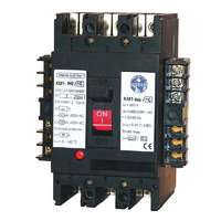  Tracon KM1-063/2, Kompakt megszakító, 230V AC feszültségcsökkenési kioldóval 3×230/400V, 50Hz, 63A, 50kA, 1×CO