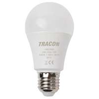 Tracon Electric Tracon LA6012NW, Gömb burájú LED fényforrás 230 V, 50 Hz, 12 W,4000 K, E27, 1450 lm, 250°, A60,