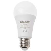Tracon Electric Tracon LA6015W, Gömb búrájú LED fényforrás 230 VAC, 15 W, 2700 K, E27, 1620 lm, 250°, A60,