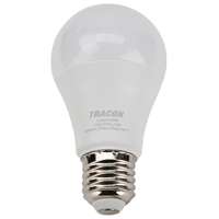 Tracon Electric Tracon LAS6010W, Gömb burájú LED fényforrás SAMSUNG chippel 230V,50Hz,10W,3000K,E27,940 lm,200°,A60,SAMSUNG chip,