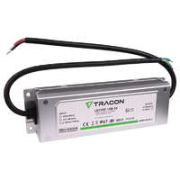 Tracon Tracon LDCVIP-150-24 Védett fém házas LED meghajtó 100-240VAC/24VDC,150W,0-6,3A, IP67