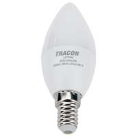 Tracon Electric Tracon LGYS5W, Gyertya búrájú LED fényforrás SAMSUNG chippel 230V,50Hz,5W,3000K,E14,380lm,180°,C37,SAMSUNG chip,