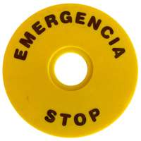 Tracon Tracon NYG3-ES90 EMERGENCY STOP lap d=90mm; h=2mm; ABS