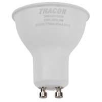 Tracon Electric Tracon SMDSGU108W, Műanyag házas SMD LED spot fényforrás SAMSUNG chippel 230V,50Hz,GU10,8W,570 lm,3000 K,120°,SAMSUNG chip,