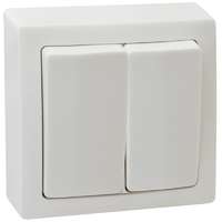 Tracon Electric Tracon TFK105, Falon kívüli 2-áramkörös kapcsoló 10AX/250VAC, IP20 (105)
