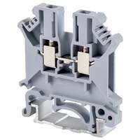 Tracon Electric Tracon TSKA2,5 Fázisvezető ipari sorozatkapocs, csavaros, sínre, szürke 0,2-2,5mm2, 800VAC, 32A