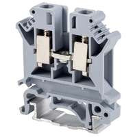 Tracon Electric Tracon TSKA6 Fázisvezető ipari sorozatkapocs, csavaros, sínre, szürke 0,2-6mm2, 800VAC, 57A