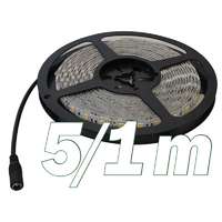 Tracon Electric Tracon LED-SZTR-144-CW LED szalag, beltéri, takarítható, ragasztó nélküli SMD5050; 60 LED/m; 14,4 W/m; 640 lm/m; W=10 mm; 6000 K; IP65