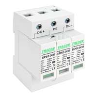 Tracon Electric Tracon ESPD2-DC40-1000 T2 DC típusú túlfeszültség levezető, cserélhető betéttel Ucpv: 1200V; In:20kA; Imax:40kA; Up:4kV