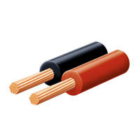  USE KL 0,15 Hangszóróvezeték, piros-fekete, 2x0,15mm, 100m/tekercs ( KL 0,15 )