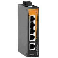 Weidmüller 1240840000 IE-SW-BL05-5TX Hálózati switch, nem konfigurálható, Fast Ethernet, Portok száma: 5x RJ45, IP30, -10 °C...60 °C