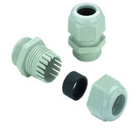  Weidmüller 1568970000 VG 7-K68 Műanyag tömszelence Alternatív cikkszám: 741130768 VG K (standard plastic cable gland), Tömszelence, PG 7, 8 mm, OD min. 3 - OD max. 6.5 mm, IP67, IP68 - 5 bar (30 min.), Poliamid 6