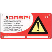 DASPI CARTELLO ATTENZIONE