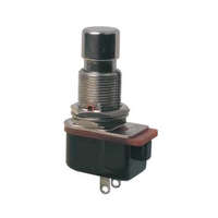 FÉM NYOMÓGOMB ON-(OFF)