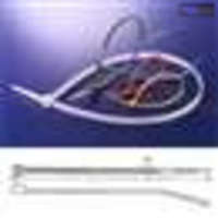 Fekete kábel kötöző. Mérete: 150x3,5mm