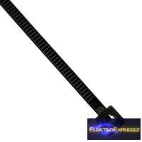 Fekete kábel kötöző. Mérete: 500x7,9mm