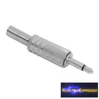 JACK dugó Mono 3,5 mm Fém kivitel törésgátlóval