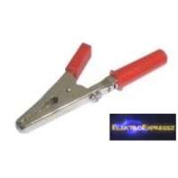 Krokodil csipesz piros