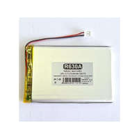 Rechargeable LiPo battery 3,7V/2500mAh 555075