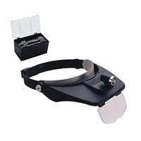 Fejre rögzíthető nagyító lámpával HADEX P338