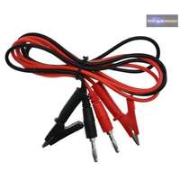 Mérőzsinor banán és krokodil csipesszel