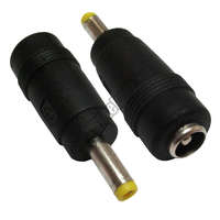 DC adapter DC dugó 4,0/1,7mm-DC aljzat 5,5/2,1mm.