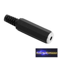 JACK aljzat Sztereo 3,5 mm Műanyag kivitel törésgátlóval