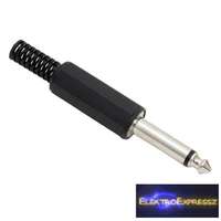 JACK dugó Mono 6,3 mm Műanyag kivitel törésgátlóval