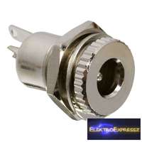 DC aljzat beépíthető 5.5/2.1