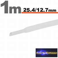 Zsugorcső Fekete • 25,4 / 12,7 mm
