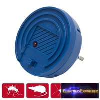 Kártevő és rovar riasztó variálható frekvenciával