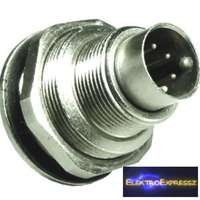 7 pólusú mini DIN dugó