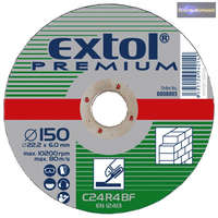 Csiszoló korong kőhöz, zöld; 180×6,0×22,2mm, max 8500 ford/perc