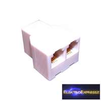 6P4C Telefon 'Y' osztó (aljzat/2*alj)