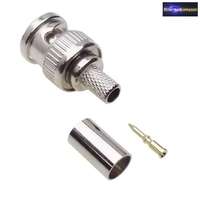 BNC krimpelhető dugó RG59-es kábelra.