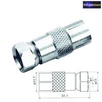  TV ajzat adapter csatlakozó - F dugó