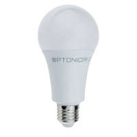 Optonica LED gömb, E27, A60, 18W, 230V, meleg fehér fény