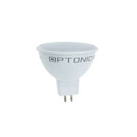 Optonica LED spot, MR16, 7W, 12V, meleg fehér fény, 110°,500LM