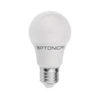 Optonica LED gömb, E27, A60, 9W, 806LM, 230V, 6000K