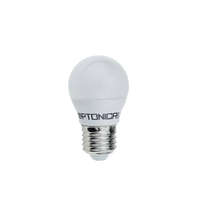 Optonica LED gömb, E27, 6W, 230V, meleg fehér fény