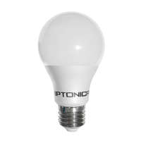 Optonica LED gömb, E27, A65, 12W, 230V, meleg fehér fény
