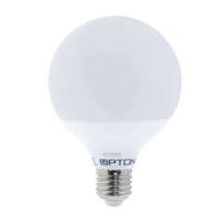 Optonica LED gömb, E27, G95, 12W, 230V, meleg fehér fény