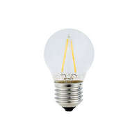 Optonica LED gömb, E27, G45, 2W,200LM, meleg fehér fény, FILAMENT