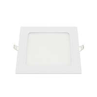 Optonica LED panel (modul), 12W, beépíthető, négyszögletes, meleg fehér fény