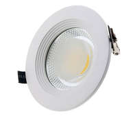 Optonica LED spotlámpa, 10W, COB, kerek, fehér fény