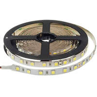 Optonica LED szalag, 5054, 24V, 60 SMD/m, nem vízálló, meleg fehér fény