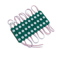 Optonica 3-as lencsés modul, 2835, 160°, 1,5W, IP65 - zöld