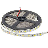 Optonica LED szalag, 5050, 24V, 60 SMD/m, nem vízálló, semleges fehér fény